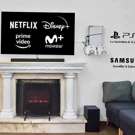 San Patricio I Piscina Privada I Jacuzzi I Bbq I Ps5 I Aire Acon I 3000m2 I 5min-centro 빌라 *