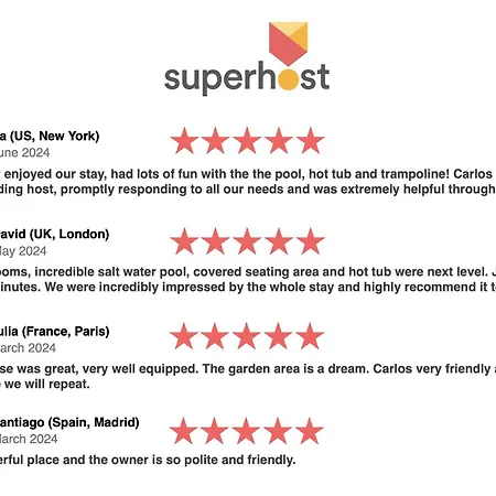 Villa San Patricio I Piscina Privada I Jacuzzi I Bbq I Ps5 I Aire Acon I 3000m2 I 5min-centro