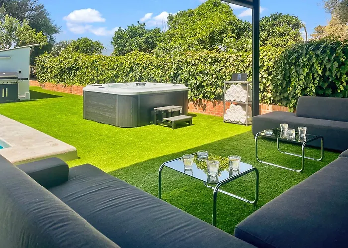 San Patricio I Piscina Privada I Jacuzzi I Bbq I Ps5 I Aire Acon I 3000m2 I 5min-centro וילה חרז